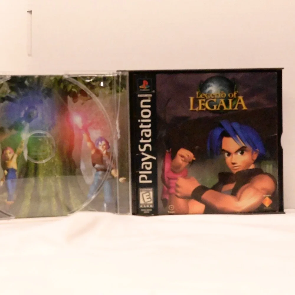 Legend of Legaia PS1 Complete With Case Manual Disc CIB